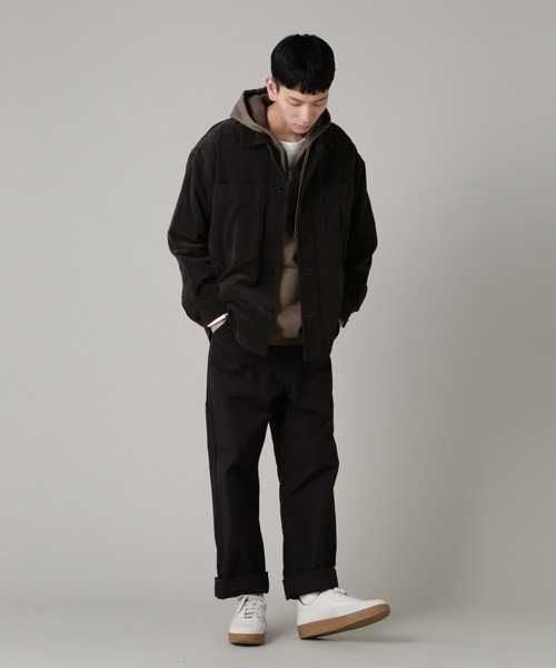 MHL エムエイチエル UNEVEN COTTON CANVAS トラウザーズ MHL エムエイチエル UNEVEN COTTON CANVAS トラウザーズ