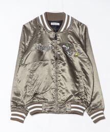 ピーナッツ スヌーピーコラボ スカジャン 5L ブラック/シルバー 希少サイズ 0000313635002.jpg