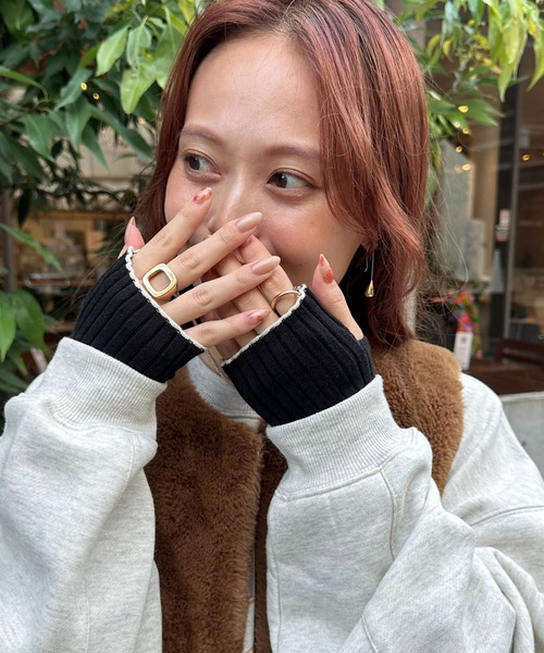 DISCOAT（ディスコート）の「【WEB限定】配色アームウォーマー（アーム