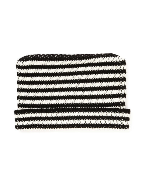 Chica（チカ）の「Chica/チカ/ネコ耳ニット帽（ニットキャップ/ビーニー・レディース・その他24/ブラック/ブラック系その他/ラベンダー・F）」の13枚目の写真