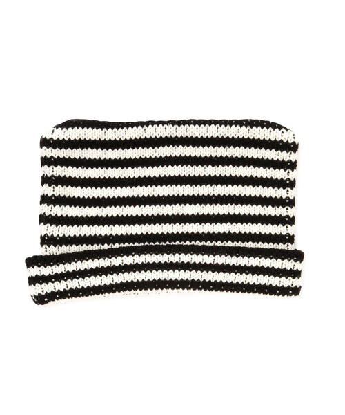 Chica（チカ）の「Chica/チカ/ネコ耳ニット帽（ニットキャップ/ビーニー・レディース・その他24/ブラック/ブラック系その他/ラベンダー・F）」の14枚目の写真