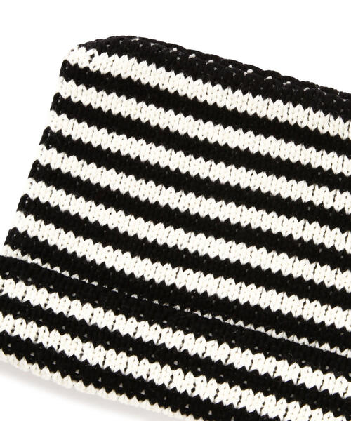 Chica（チカ）の「Chica/チカ/ネコ耳ニット帽（ニットキャップ/ビーニー・レディース・その他24/ブラック/ブラック系その他/ラベンダー・F）」の15枚目の写真