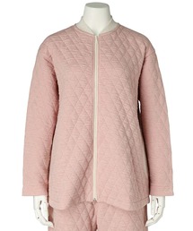 キッドブルー -キルト千鳥JQ -【前開き】長袖トップス -KRVN560 -kidblue