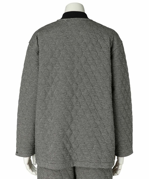 KID BLUE（キッドブルー）の「キッドブルー -キルト千鳥JQ -【前開き】長袖トップス -KRVN560 -kidblue（その他トップス・レディース・ピンク/ブラック・M）」の14枚目の写真