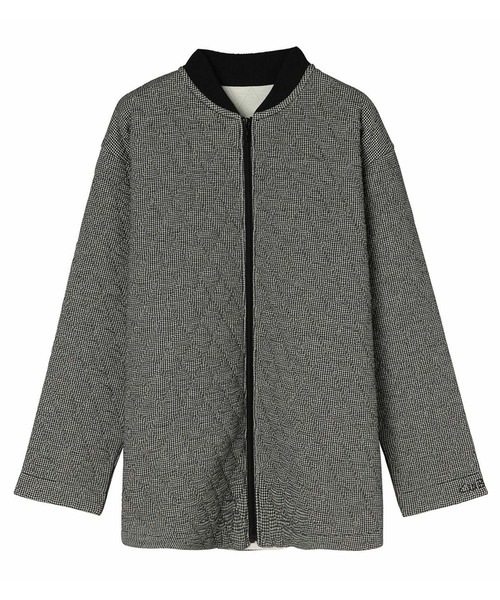 KID BLUE（キッドブルー）の「キッドブルー -キルト千鳥JQ -【前開き】長袖トップス -KRVN560 -kidblue（その他トップス・レディース・ピンク/ブラック・M）」の11枚目の写真