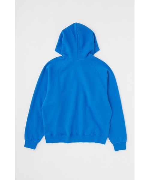 MOUSSY（マウジー）の「LOGO EMBROIDERY PKJ / ロゴエンブロイダリー パーカー（パーカー・レディース・ホワイト/ブラック/杢グレー/ブルー・FREE）」の6枚目の写真