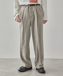 ブルネロクチネリ　2021　ハイウエストワイドパンツ　ヘリンボーン　2タック 78871794b_14_d_215.jpg