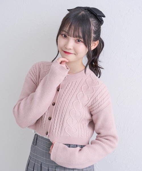 shrita（シュリータ）の「【shrita】クロップドハートケーブル