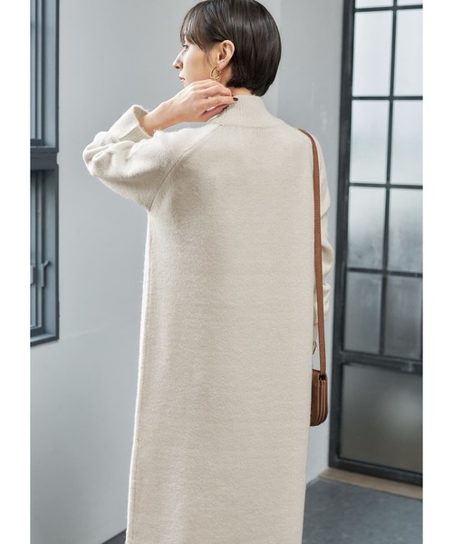 Light タートルネックニットワンピース Light タートルネック ニットワンピース（ニットワンピース）｜MUSE de