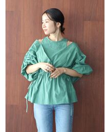 Ungrid | レイヤードデザインボリュームブラウス(シャツ/ブラウス)