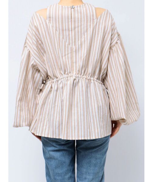 Ungrid（アングリッド）の「レイヤードデザインボリュームブラウス（シャツ/ブラウス・レディース・その他1/オフホワイト/グリーン・FREE）」の22枚目の写真