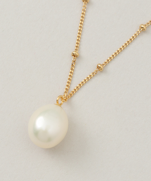 新品　MARIHA 月の夢 スタッドチェーン ネックレス 47cm tsukinoyume_stud-chain-47cm_sv