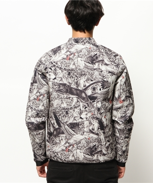 PUMA（プーマ）の「SWASH TECH TRACK JACKET（ジャージ・メンズ・ブラック/ホワイト・MEDIUM/X-SMALL/LARGE/SMALL/X-LARGE）」の4枚目の写真
