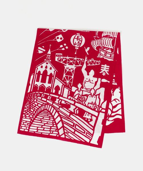 URBAN RESEARCH(アーバンリサーチ)の「たてまつる NAGASAKI RESEARCH本染め赤(その他雑貨・レディース・レッド・0)」の2枚目の写真