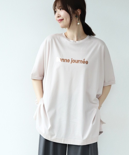 箔プリントスーパーBIG Tシャツ（Tシャツ/カットソー）｜Jines（ジネス）