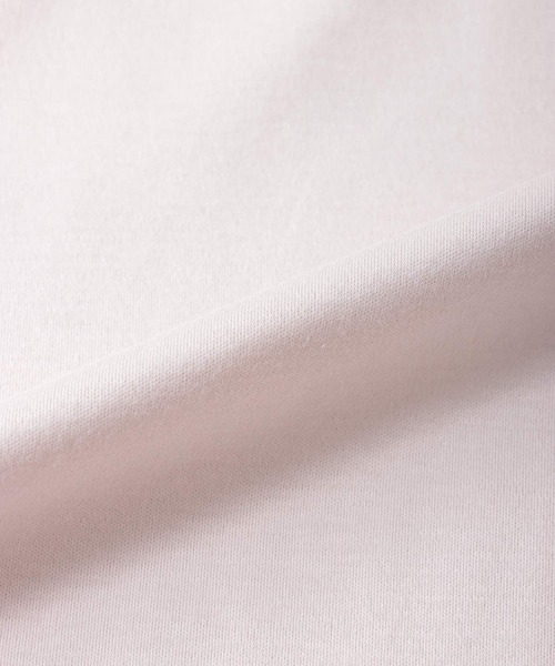 Jines(ジネス)の「箔プリントスーパーBIG Tシャツ(Tシャツ/カットソー・レディース・オフホワイト/ピンクベージュ・38)」の19枚目の写真