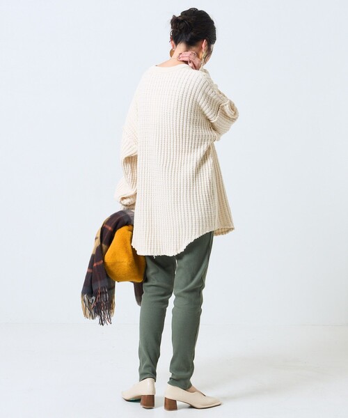 FREAK'S STORE（フリークスストア）の「イージーパンツ（その他パンツ・レディース・オリーブ・ﾌﾘ-）」の10枚目の写真