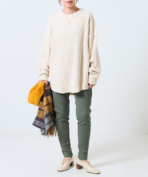 FREAK'S STORE（フリークスストア）の「イージーパンツ（その他パンツ・レディース・オリーブ・ﾌﾘ-）」の12枚目の写真