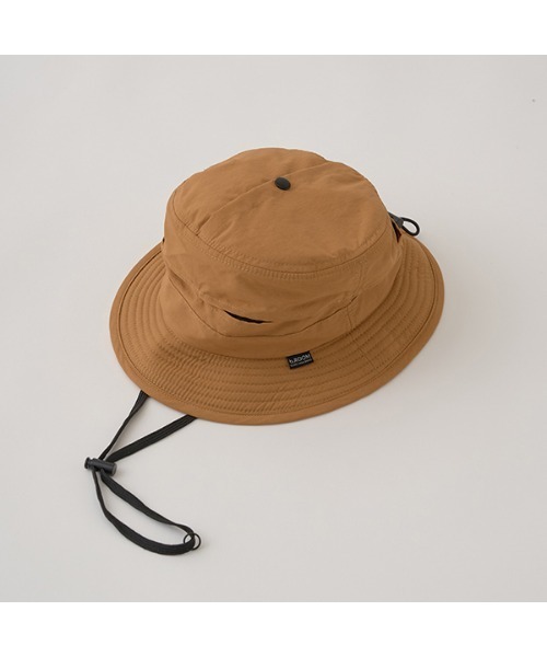 b・ROOM（ビールーム）の「【撥水加工】小さく収納できるハット（ハット・キッズ・ピンク/ターコイズブルー/グリーン/ラベンダー/プラム/チャコール/ライム/キャメル/ベージュ/ライトブルー・54cm/52cm）」の9枚目の写真