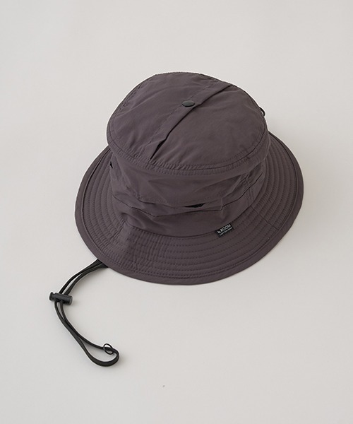 b・ROOM（ビールーム）の「【撥水加工】小さく収納できるハット（ハット・キッズ・ピンク/ターコイズブルー/グリーン/ラベンダー/プラム/チャコール/ライム/キャメル/ベージュ/ライトブルー・54cm/52cm）」の18枚目の写真