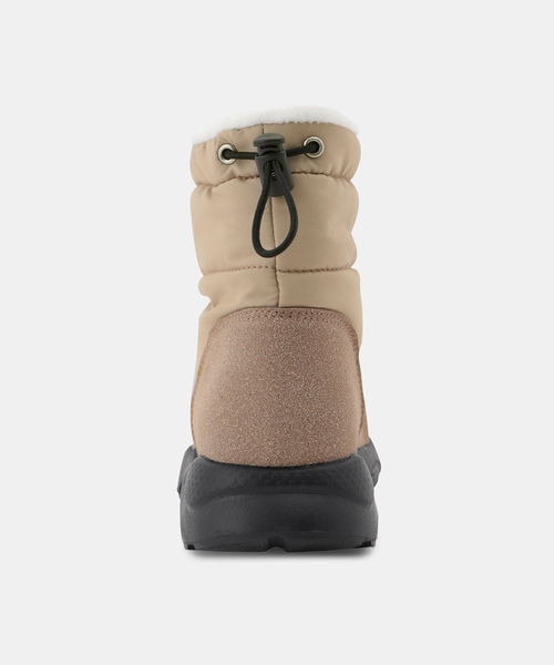 ROPE' PICNIC（ロペピクニック）の「【KIDS】撥水加工キルティングブーツ（ブーツ・キッズ・ブラック/ベージュ・20/19/18/21）」の10枚目の写真