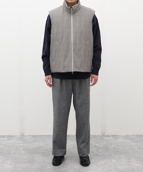 EDIFICE LA BOUCLE（エディフィスラブークル）の「【LA BOUCLE / ラブ―クル】Padded T/W ベスト（その他アウター・メンズ・グレー/ブラウン・2/3）」の3枚目の写真