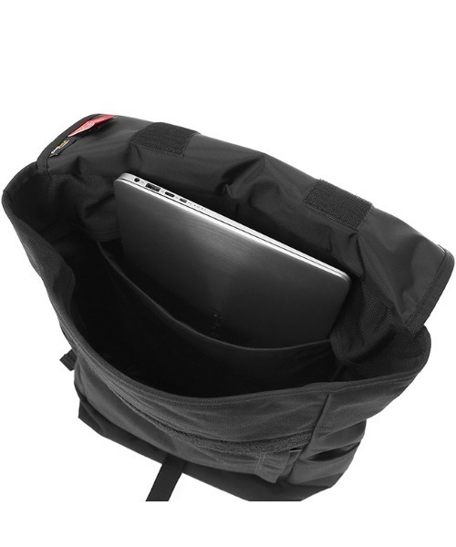 Manhattan Portage(マンハッタンポーテージ)の「Washington SQ Backpack 2 w/ BE@RBRICK 2023(バックパック/リュック・メンズ・ブラック・MEDIUM)」の12枚目の写真