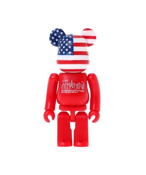Manhattan Portage(マンハッタンポーテージ)の「Washington SQ Backpack 2 w/ BE@RBRICK 2023(バックパック/リュック・メンズ・ブラック・MEDIUM)」の13枚目の写真
