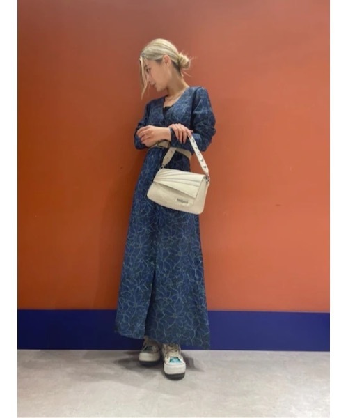 セール】花柄 ミディシャツワンピース（ワンピース）｜Desigual