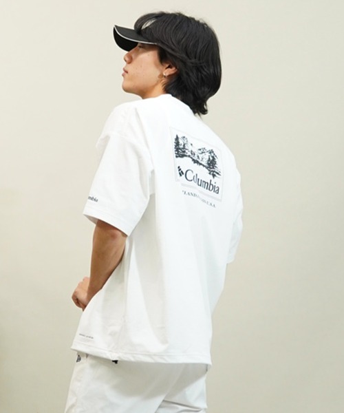 Columbia（コロンビア）の「【ムラサキスポーツ限定】columbia/コロンビア 水陸両用ユーティリティ半袖Tシャツ UVケア PM0684（Tシャツ/カットソー・メンズ・ホワイト/ブラック/ブラウン/グレー・XL/L/M/S）」の8枚目の写真