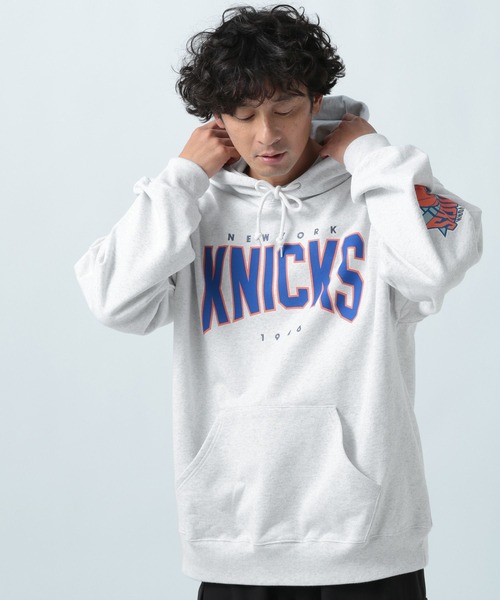 NBA（エヌビーエー）の「【NBA】チームフーディー（パーカー・メンズ・ブラック/オフホワイト/パープル・MEDIUM/LARGE）」の5枚目の写真