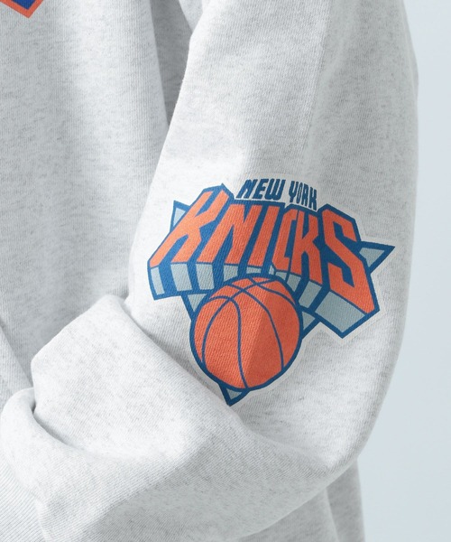 NBA（エヌビーエー）の「【NBA】チームフーディー（パーカー・メンズ・ブラック/オフホワイト/パープル・MEDIUM/LARGE）」の20枚目の写真