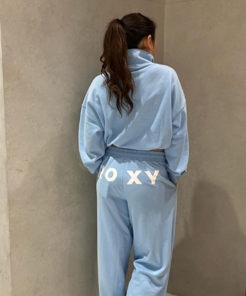 ROXY（ロキシー）の「PLANET RING ZIP/ロキシーショートレングスワンポイントブランドロゴスタンドブルゾン（スウェット・レディース・ホワイト/ブラック/グレー/ミント・SMALL/MEDIUM/LARGE）」の16枚目の写真