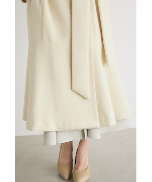 rienda（リエンダ）の「マーメイドドレスウールミックスコート