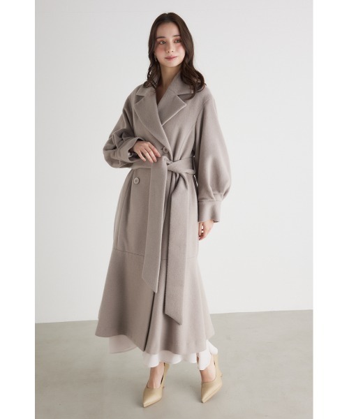 rienda（リエンダ）の「マーメイドドレスウールミックスコート