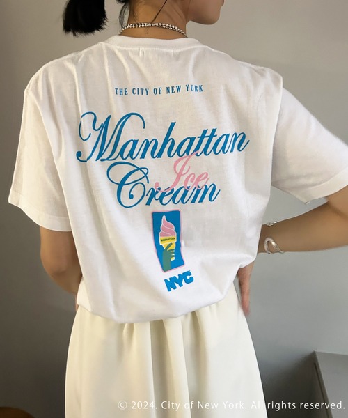 GOOD ROCK SPEED】《WEB限定》NYC Manhattanicecream Tee（T