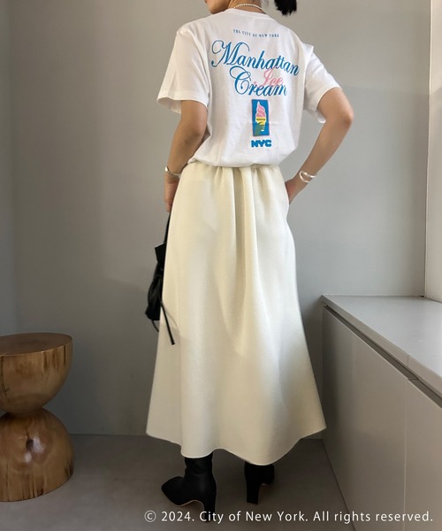 GOOD ROCK SPEED(グッドロックスピード)の「【GOOD ROCK SPEED】《WEB限定》NYC Manhattanicecream Tee(Tシャツ/カットソー・レディース・ホワイト・FREE)」の10枚目の写真