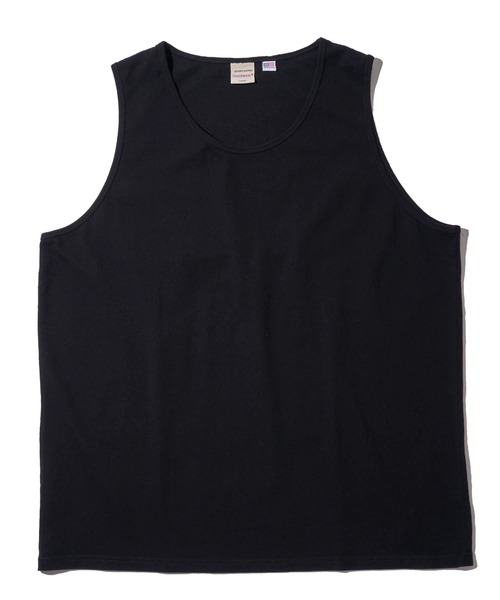 Goodwear（グッドウェア）の「【Goodwear/グッドウェア】USAコットン 無地 ビッグシルエットタンクトップ（タンクトップ・メンズ・チャコールグレー/ブラック/ホワイト・X-LARGE/MEDIUM/LARGE）」の9枚目の写真