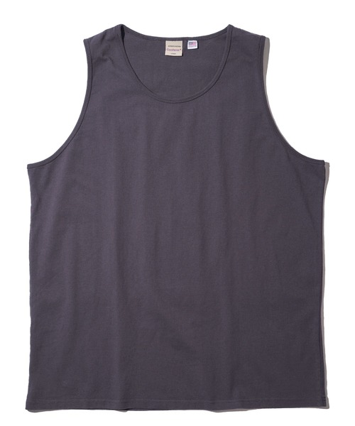 Goodwear（グッドウェア）の「【Goodwear/グッドウェア】USAコットン 無地 ビッグシルエットタンクトップ（タンクトップ・メンズ・チャコールグレー/ブラック/ホワイト・X-LARGE/MEDIUM/LARGE）」の11枚目の写真