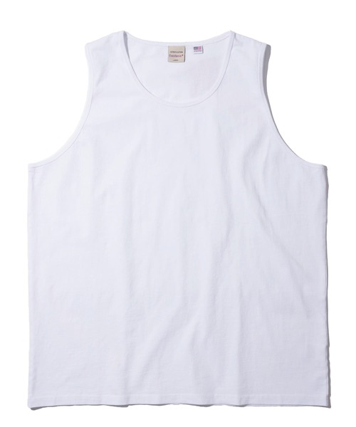 Goodwear（グッドウェア）の「【Goodwear/グッドウェア】USAコットン 無地 ビッグシルエットタンクトップ（タンクトップ・メンズ・チャコールグレー/ブラック/ホワイト・X-LARGE/MEDIUM/LARGE）」の7枚目の写真