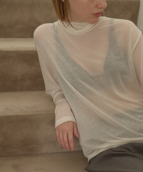 【セール】Ca/Si TURTLE CUT TOPS（Tシャツ/カットソー）｜MANOF（マノフ）