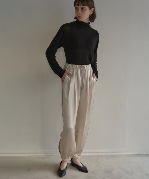 MANOF(マノフ)の「Ca/Si TURTLE CUT TOPS(Tシャツ/カットソー・レディース・ホワイト/ブラック/その他・S/M)」の14枚目の写真