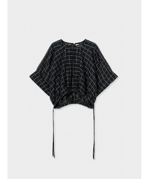 MIESROHE（ミースロエ）の「シアーチェックＢＬ（シャツ/ブラウス・レディース・ブラック/ホワイト・FREE）」の21枚目の写真