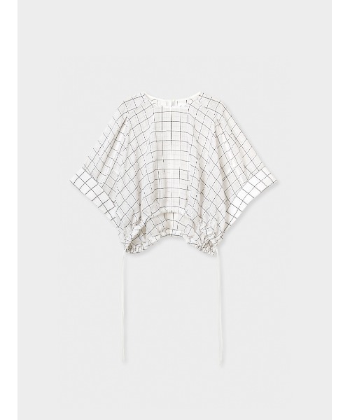 MIESROHE（ミースロエ）の「シアーチェックＢＬ（シャツ/ブラウス・レディース・ブラック/ホワイト・FREE）」の22枚目の写真