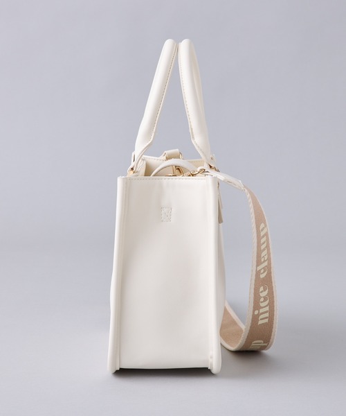 ロゴ入りショルダー/ミニトートバッグ（トートバッグ）｜one after