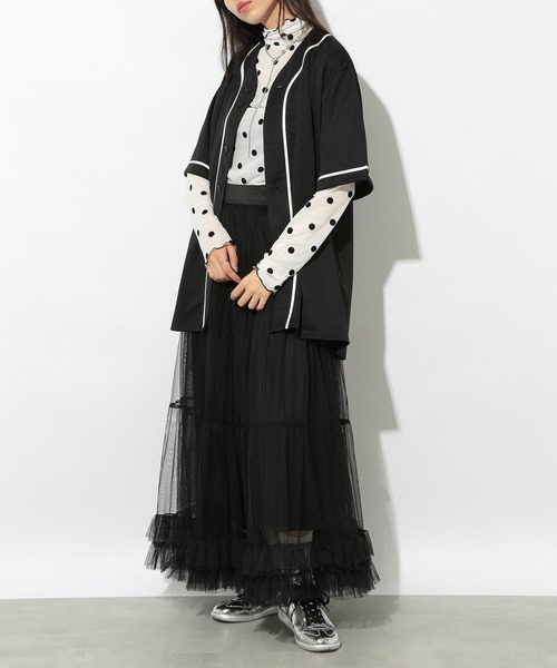 United Athle（ユナイテッドアスレ）の「【United Athle】吸水速乾・UVカット! 4.1オンス ドライアスレチックベースボールシャツ スポーツ観戦・推し活にも◎ 5982（シャツ/ブラウス・メンズ・ネイビー/オレンジ/ホワイト/レッド/ブルー/ターコイズブルー/ブラック/イエロー/ブラック系1/ピンク/グリーン/バーガンディー/ラベンダー・XL/M/L/S/XXL）」の18枚目の写真