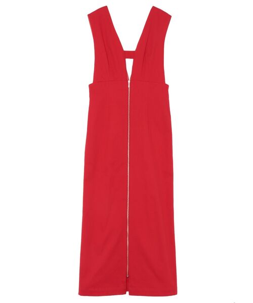 LAGUNAMOON（ラグナムーン）の「カーブラインフロントZIPジャンパースカート（ジャンパースカート・レディース・ホワイト/ブラック/レッド・SMALL/MEDIUM）」の17枚目の写真