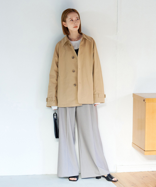 ☆【大人気】JOURNAL STANDARD ミドル丈ステンカラーコート 36☆ JOURNAL STANDARD（ジャーナルスタンダード）の「ミドル丈ステンカラー