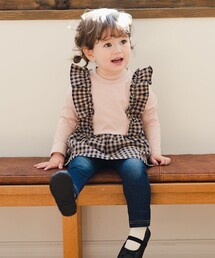 BRANSHES | 【お揃い】サッカー先染めギンガムチェックTシャツ(Tシャツ/カットソー)