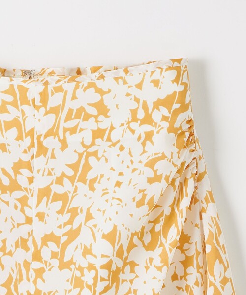 EMMEL REFINES（エメルリファインズ）の「＜EMMEL REFINES＞EM フラワープリント ギャザー フレアスカート（スカート・レディース・ライトブルー/イエロー・XS/S/M）」の11枚目の写真